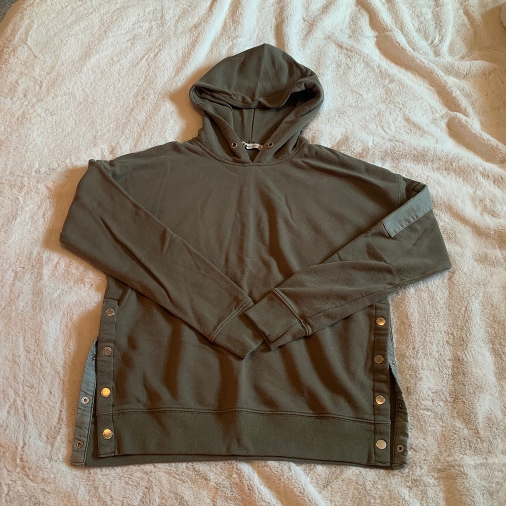 olive hoodie